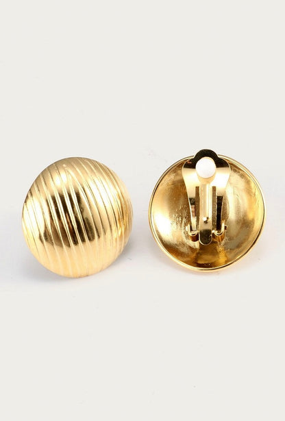 Boucles d'oreilles clip Yonina en acier inoxydable