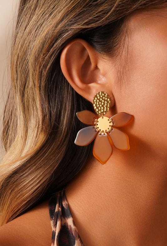 Boucles d'oreilles clip Yonit en acier inoxydable