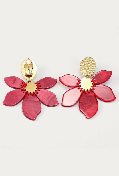 Boucles d'oreilles clip Yonit en acier inoxydable