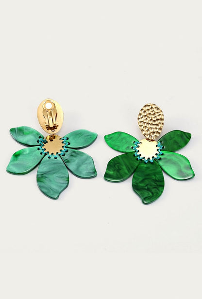 Boucles d'oreilles clip Yonit en acier inoxydable