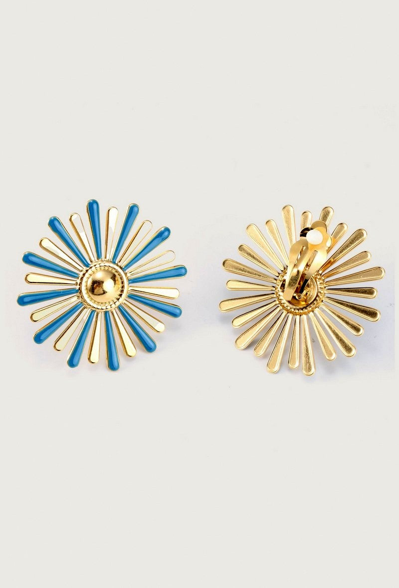 Yoruba clip-on earring
