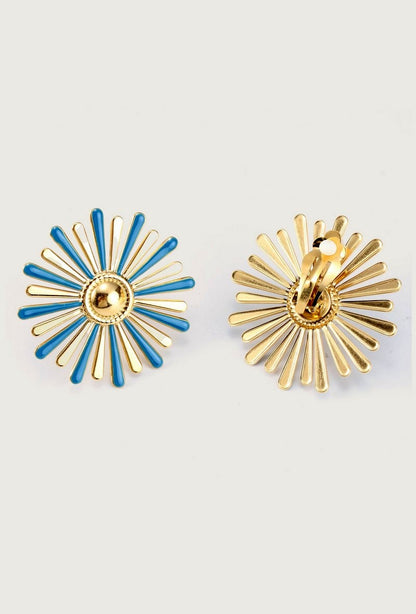 Yoruba clip-on earring