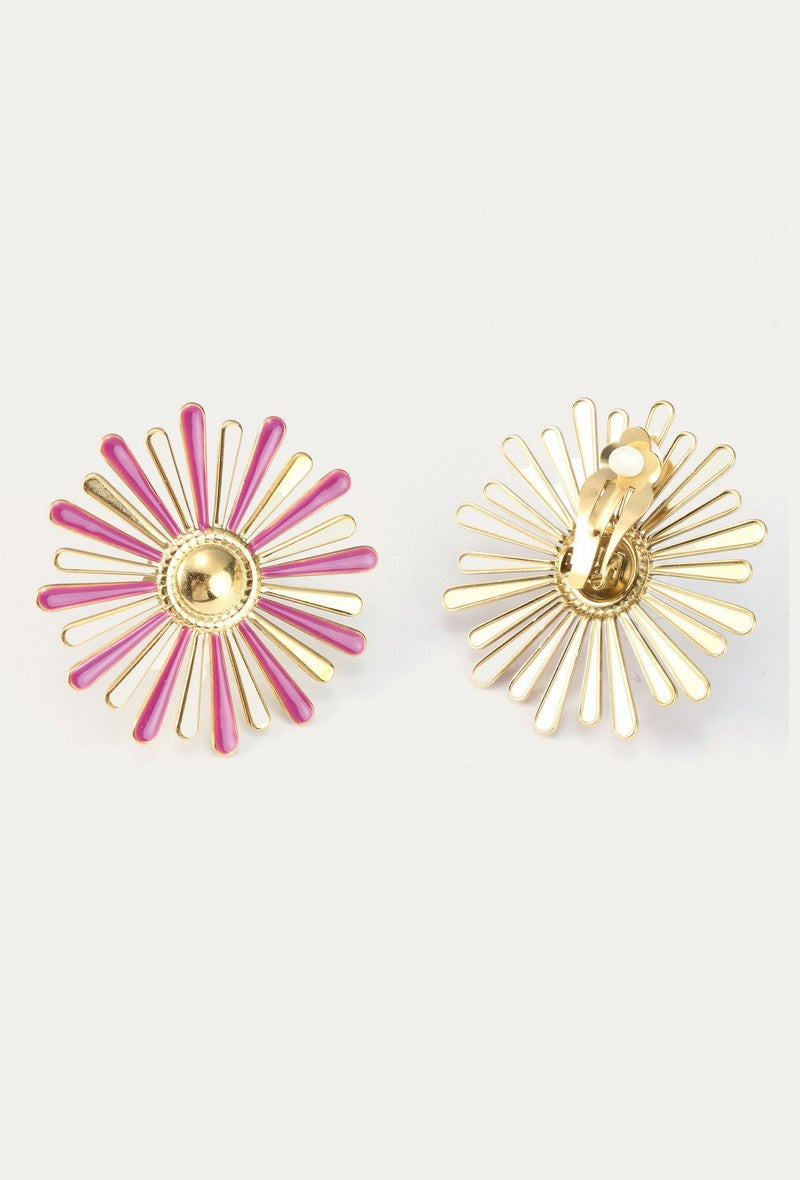 Yoruba clip-on earring