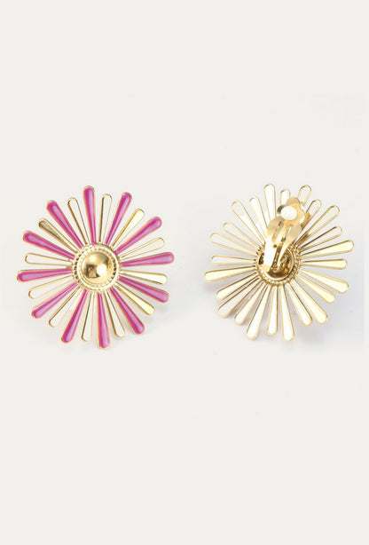 Yoruba clip-on earring