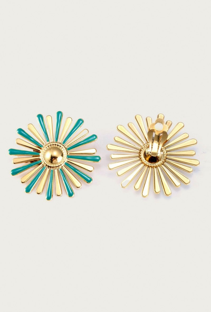 Yoruba clip-on earring