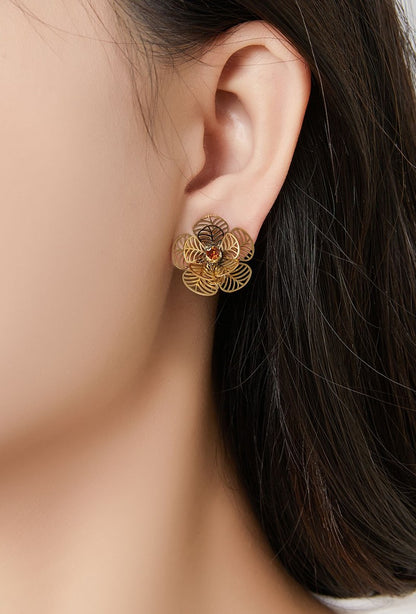 Boucle d'oreille clip Zahia