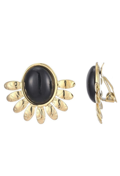 Boucles d'oreilles clip Zahr en acier inoxydable