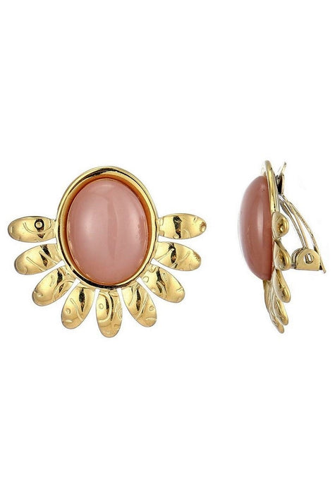 Boucles d'oreilles clip Zahr en acier inoxydable