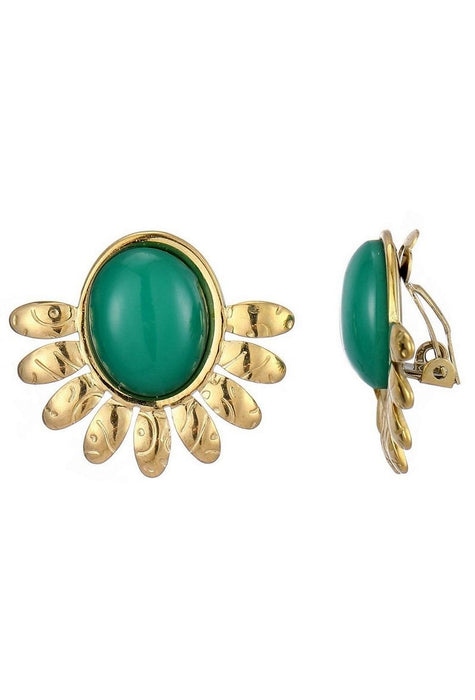 Boucles d'oreilles clip Zahr en acier inoxydable