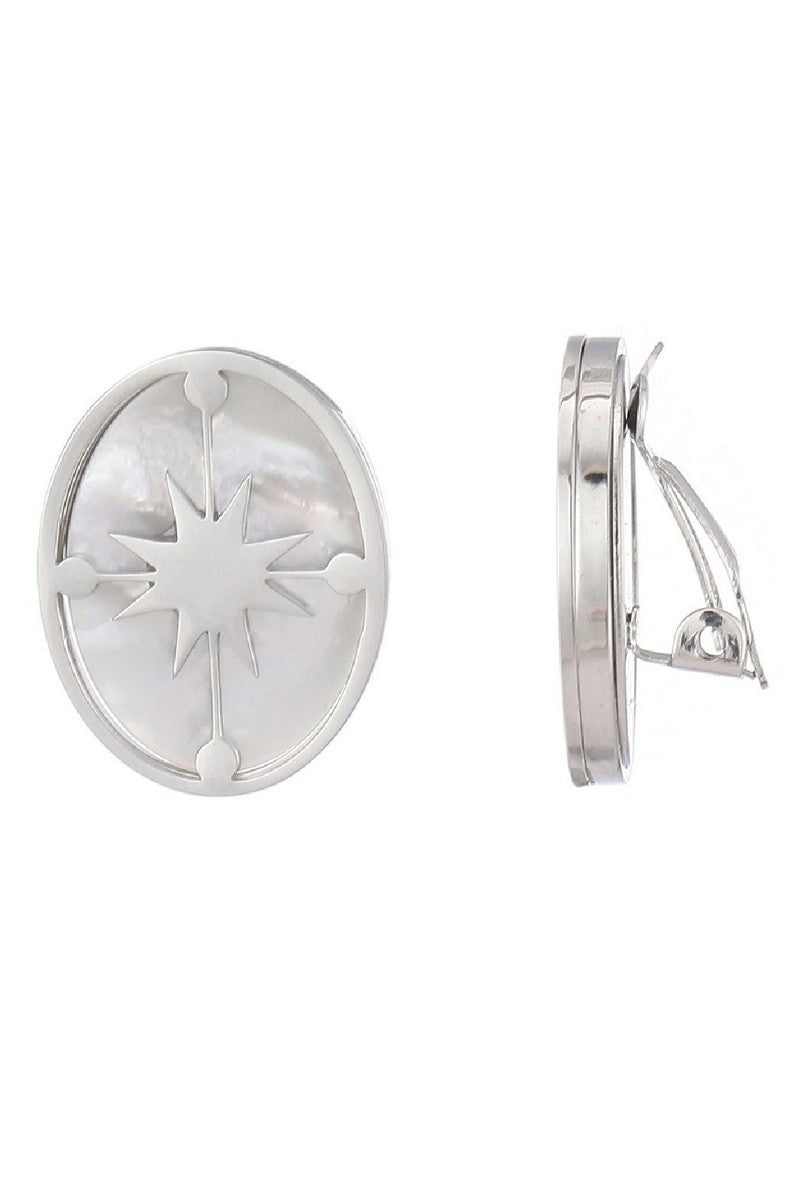 Boucle d'oreille clip Zakiyya