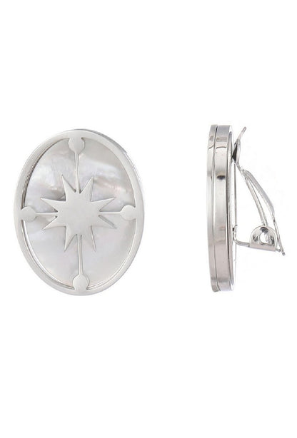 Boucle d'oreille clip Zakiyya