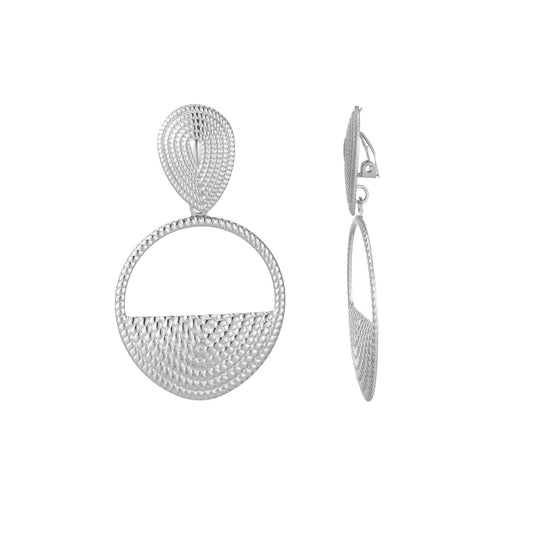 Boucle d'oreille clip Zarka