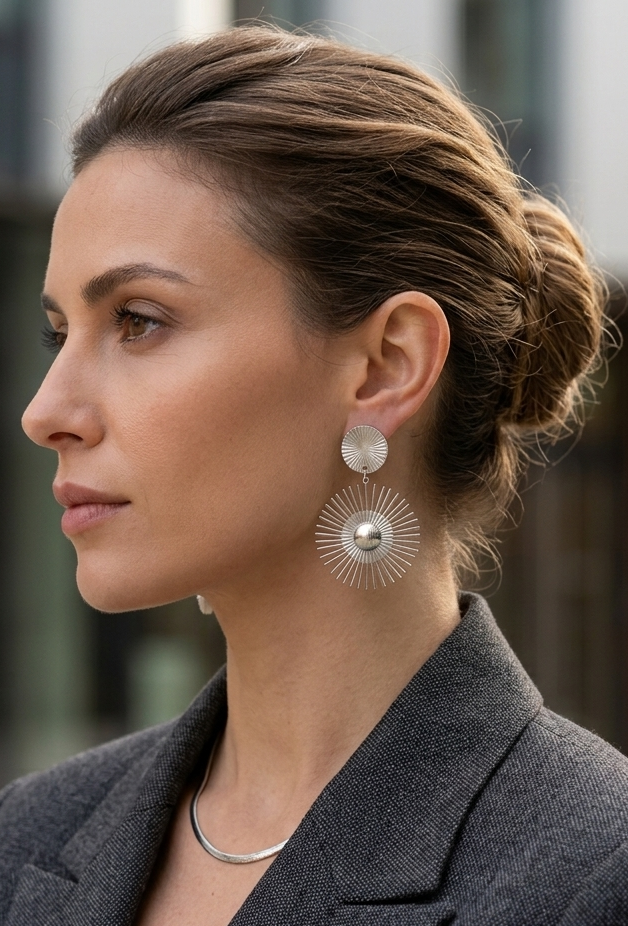 Zeinab clip-on earring