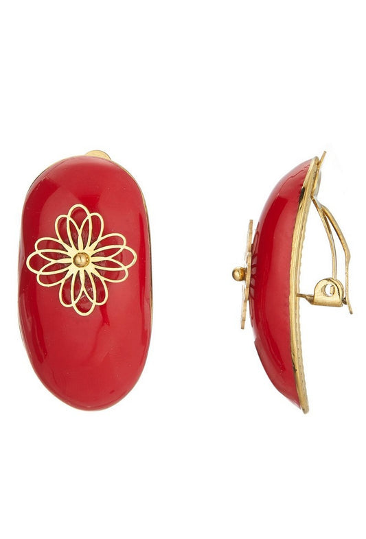 Boucle d'oreille clip Zelpha
