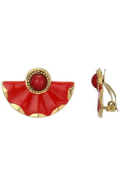 Boucles d'oreilles clip Zhaleh en acier inoxydable