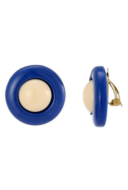 Boucles d'oreilles clip Zilla en acier inoxydable