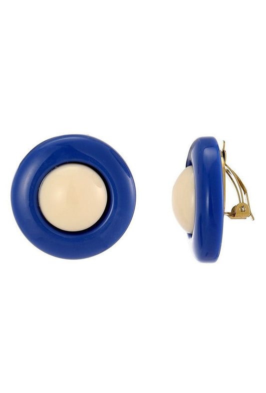 Boucles d'oreilles clip Zilla en acier inoxydable