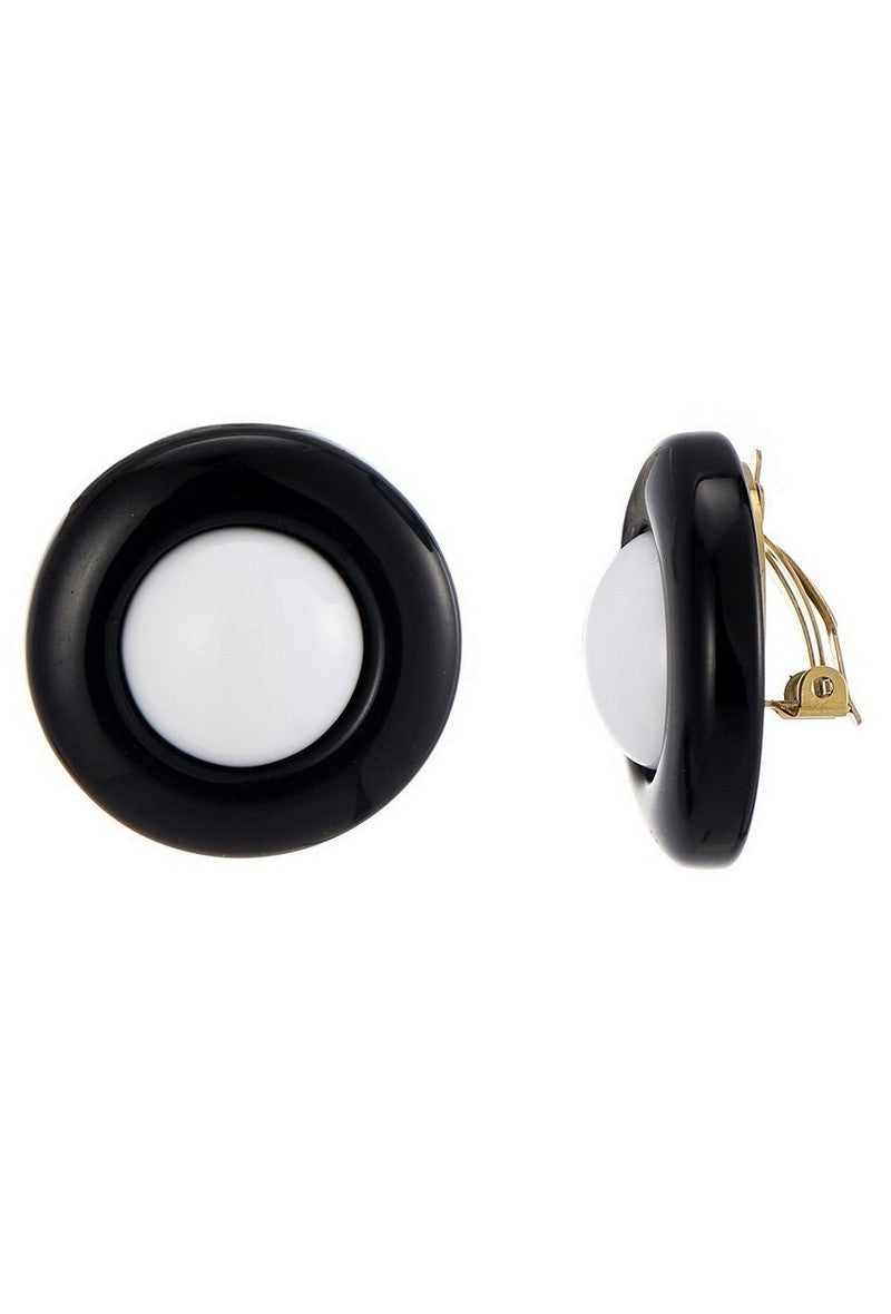 Boucles d'oreilles clip Zilla en acier inoxydable