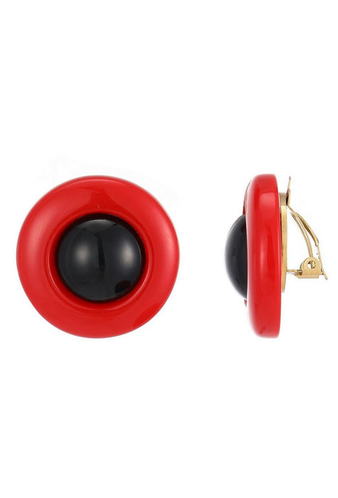 Boucles d'oreilles clip Zilla en acier inoxydable