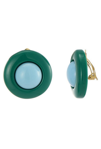 Boucles d'oreilles clip Zilla en acier inoxydable