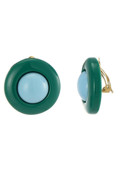 Boucles d'oreilles clip Zilla en acier inoxydable