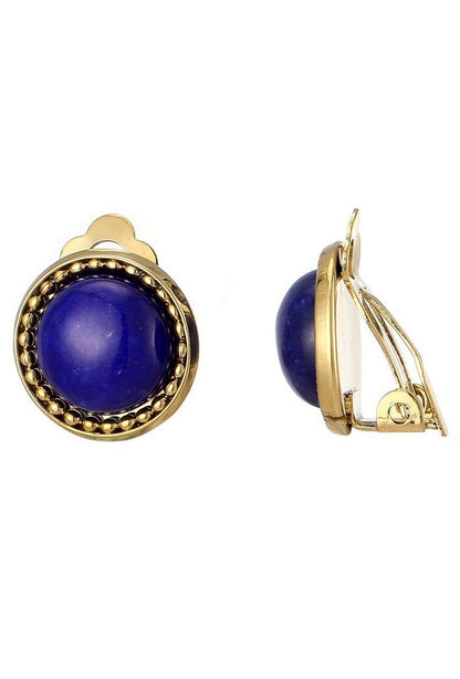 Boucles d'oreilles clip Zinovia en acier inoxydable