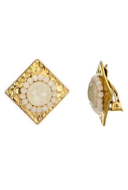 Boucle d'oreille clip Zinoviya
