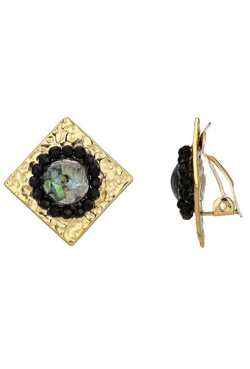Boucle d'oreille clip Zinoviya