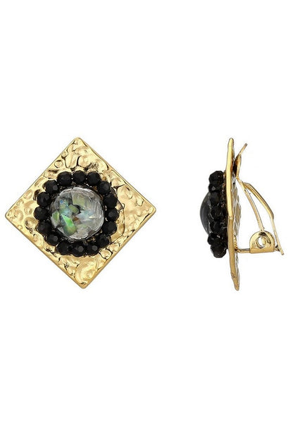 Boucle d'oreille clip Zinoviya