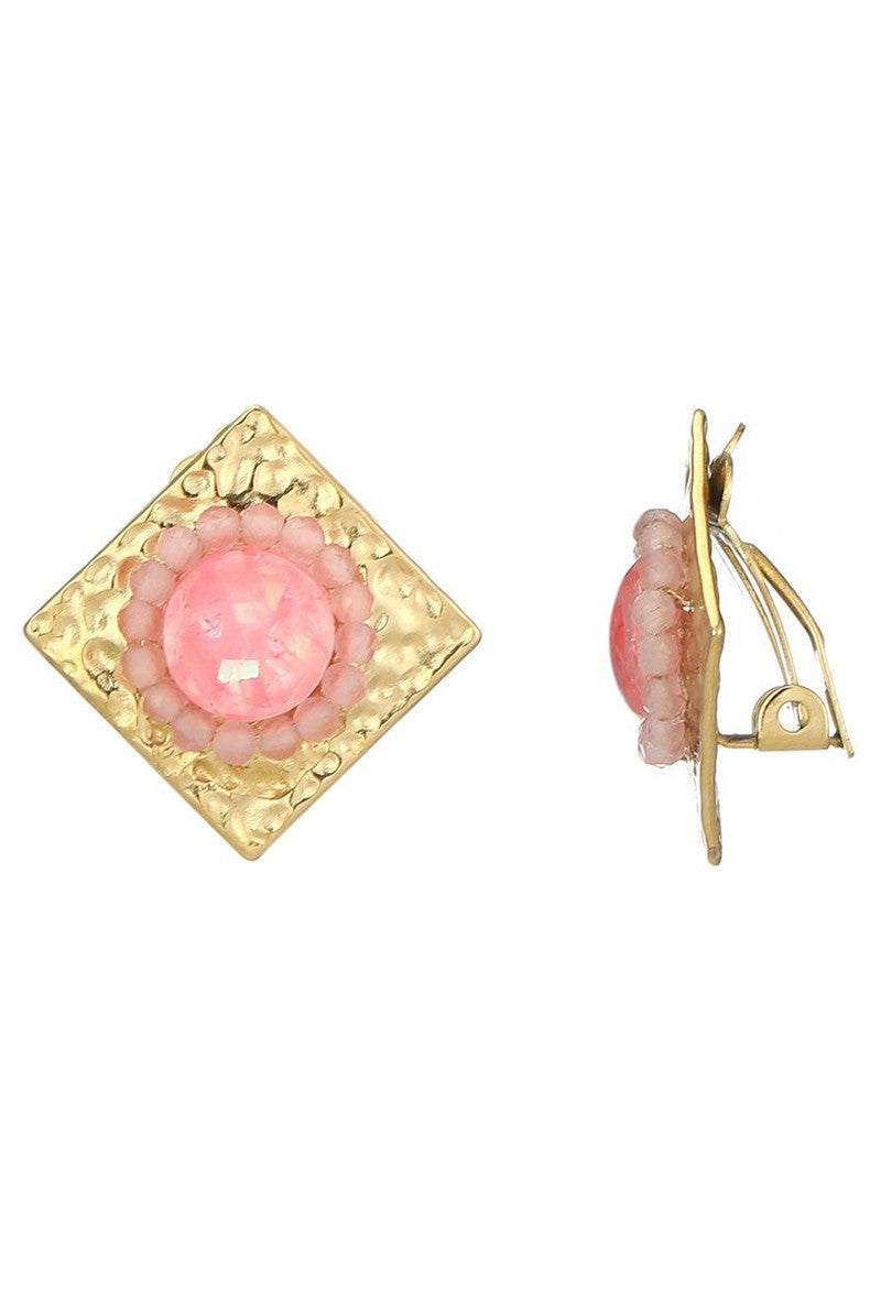 Boucle d'oreille clip Zinoviya