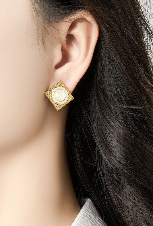 Boucle d'oreille clip Zinoviya