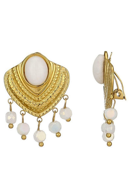 Boucle d'oreille clip Zipporah