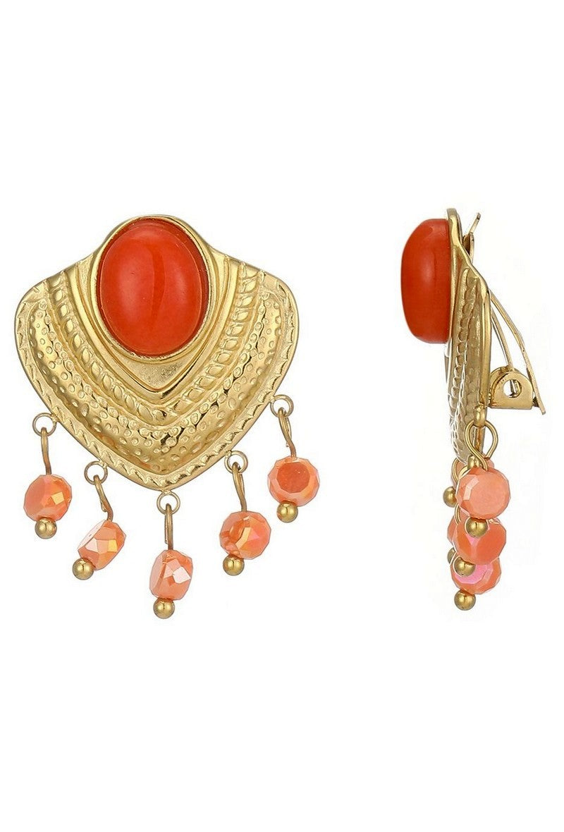 Boucle d'oreille clip Zipporah