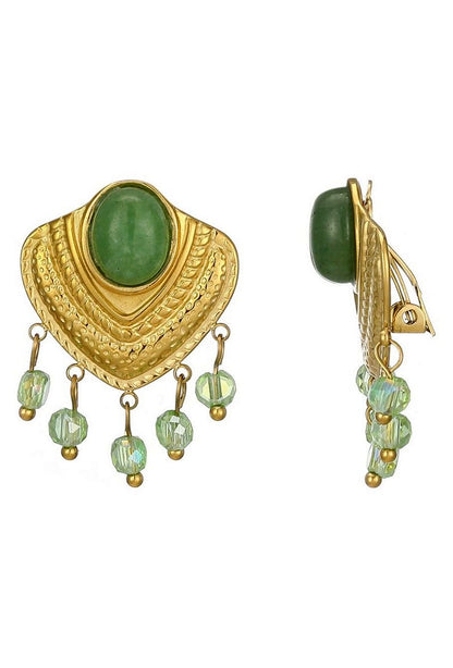 Boucle d'oreille clip Zipporah