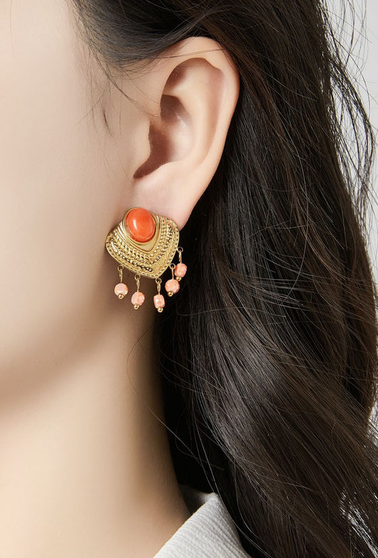Boucle d'oreille clip Zipporah