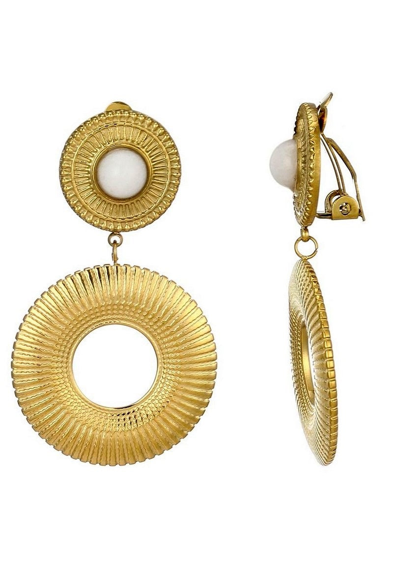 Boucle d'oreille clip Zisel