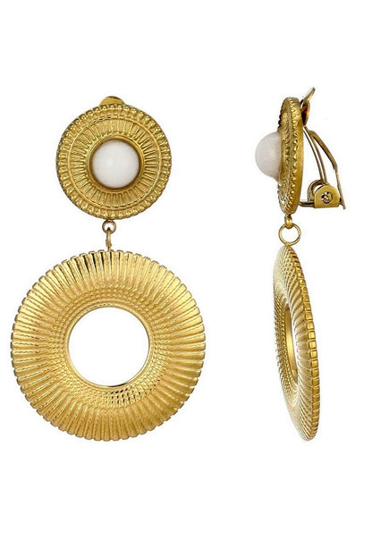 Boucle d'oreille clip Zisel