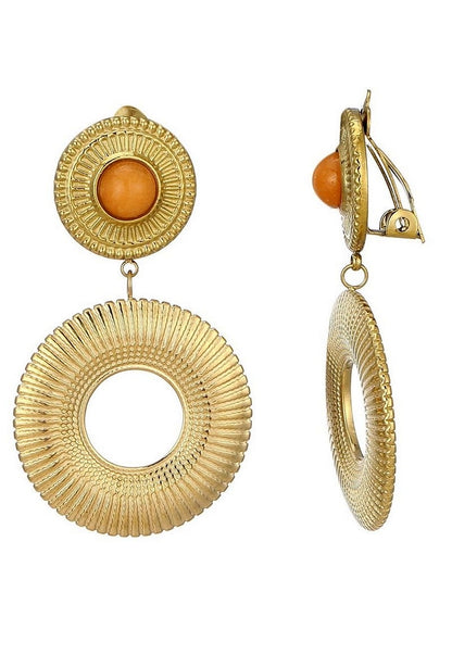 Boucle d'oreille clip Zisel