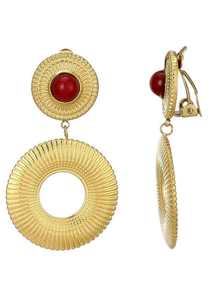 Boucle d'oreille clip Zisel