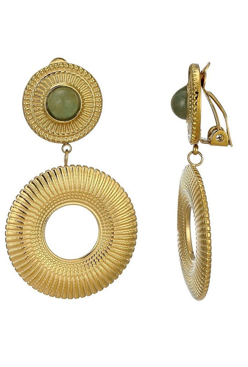 Boucle d'oreille clip Zisel