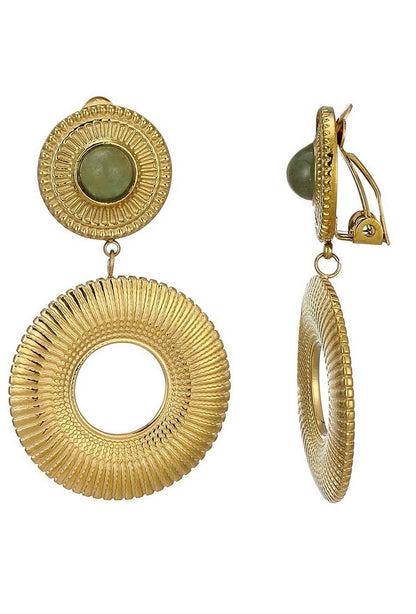 Boucle d'oreille clip Zisel