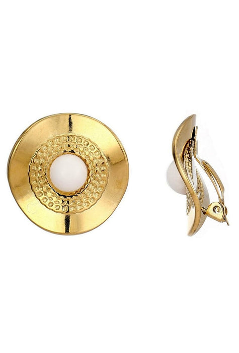 Boucles d'oreilles clip Zlata en acier inoxydable