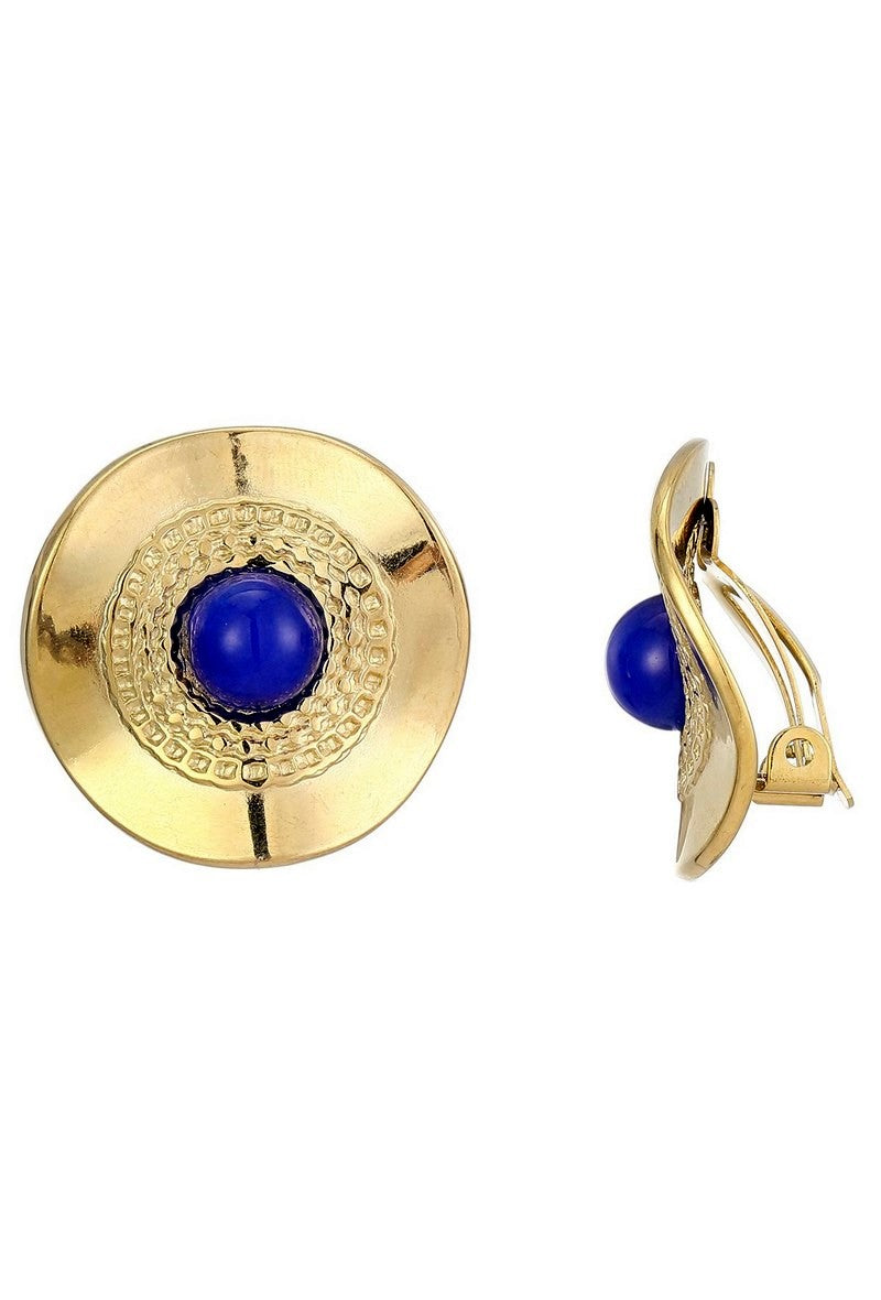 Boucles d'oreilles clip Zlata en acier inoxydable
