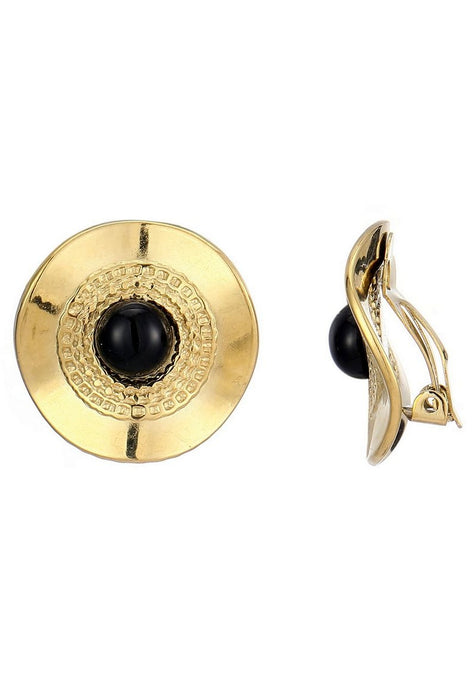Boucles d'oreilles clip Zlata en acier inoxydable