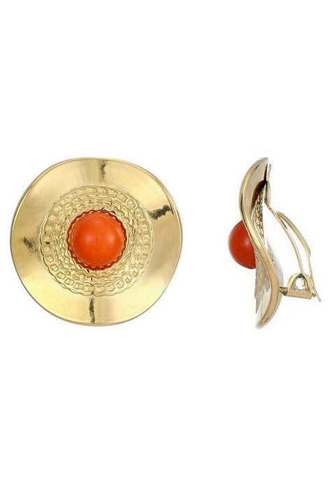 Boucles d'oreilles clip Zlata en acier inoxydable