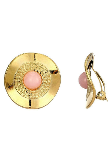 Boucles d'oreilles clip Zlata en acier inoxydable