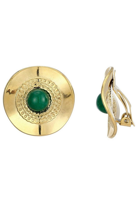 Boucles d'oreilles clip Zlata en acier inoxydable