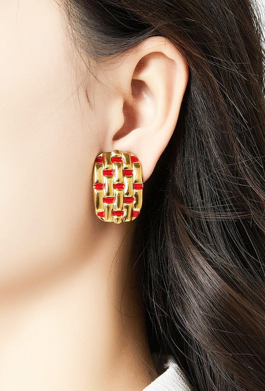 Boucle d'oreille clip Zorica