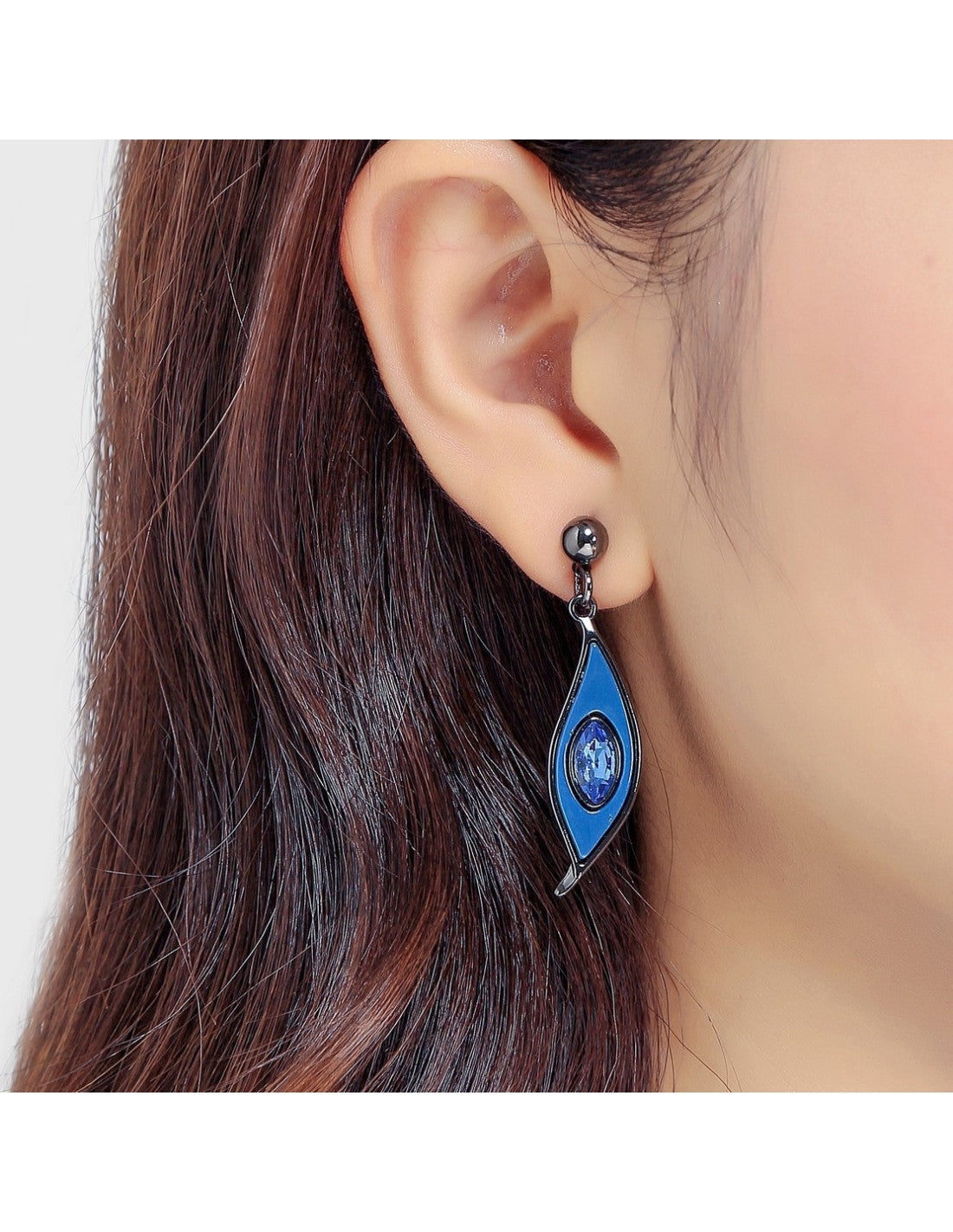Boucles d'oreilles à tige Anemone porté – Belle Miss Paris