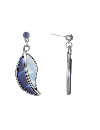 Boucles d'oreilles à tige Anis bleu – Belle Miss Paris